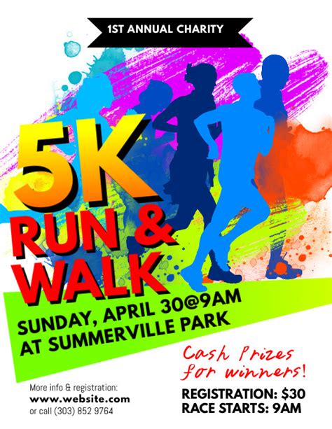 how to start a 5k run fundraiser|template for 5k run fundraising.